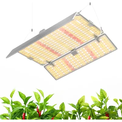 4x4 Grow Lights for Indoor Plants Full , BU2000 Dimmable, Adjustable LED Grow Light Panel