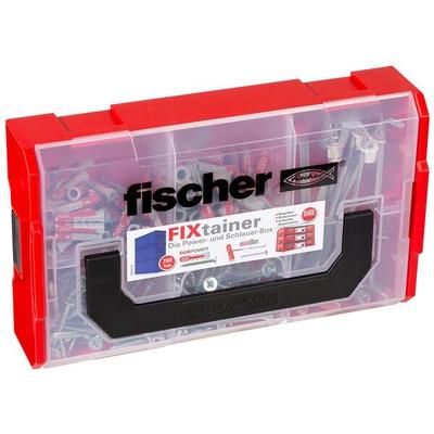 fischer Dübel- und Schrauben-Sortiment »FixTainer - DuoPower/DuoTec + S 2K« 200 Stück Image