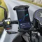 Bike Phone Holder, Motorcycle Phone Mount - Motorcycle Handlebar Cell Phone Clamp, Scooter Phone