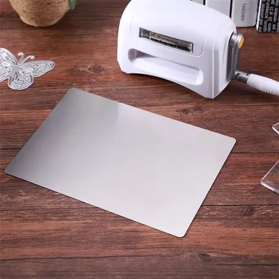 1pc Stainless Steel Metal Adapter Plate Cutting Machine Metal Shim Used for DIY Scrapbooking Die