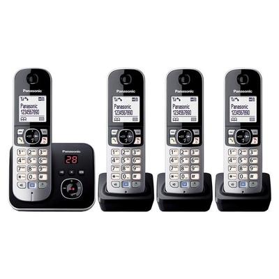 Panasonic Schnurloses Telefon-Set mit Anrufbeantworter »KX-TG6824GB«