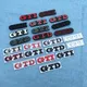 3D Metallo Griglia Auto Adesivo GTI Emblema Per Volkswagen Golf 5 Polo Golf 7 5 6 Mk6 7 R 7 Gtd Mk7 Mk4 Mk5 GTI Auto adesivi