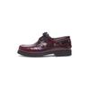 Bootsschuh HENRY STEVENS "Morgan M DS", Herren, Gr. 43, rot (bordeaux), Leder, modisch, Schuhe