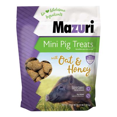 Mazuri Oat & Honey Mini Pig Treats, 3.5 lbs.