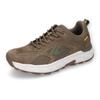 Sneaker CAMEL ACTIVE, Herren, Gr. 43, grün (khaki), Nubukleder, Textil, sportlich, Schuhe, Chunky Sneaker, Schnürschuh, Freizeitschuh mit Schnürung