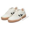 Sneaker FLAMINGOS LIFE "STADION", Gr. 40, weiß (pearl schwarz naturale), Synthetik, Textil, sportlich, Schuhe, vegane Sneaker, Obermaterial aus 68% Maisresten