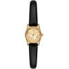 Quarzuhr MICHAEL KORS "MICRO PETITE LEXINGTON", schwarz, Armbanduhren, Damen, Armbanduhr, Damenuhr, Lederarmband, analog