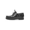 Bootsschuh HENRY STEVENS "Morgan W DS", Damen, Gr. 40, schwarz, Leder, modisch, Schuhe