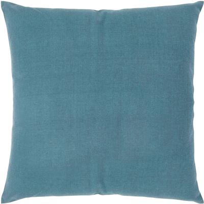 Dekokissen PAD "LEDA", blau (blau, unifarben), B:40cm L:40cm, Baumwolle, Dekokissen_Sitzkissen_Kissenhüllen, Made in Europe, Kissenhülle ohne Füllung, 1 Stück Image