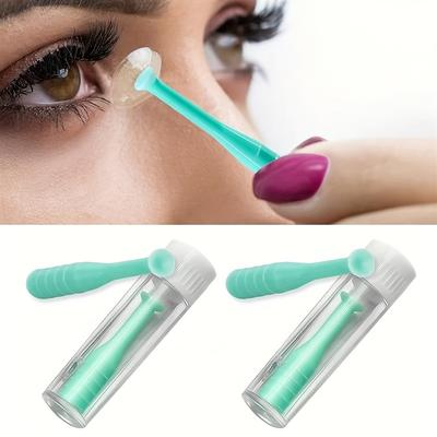 TEMU 2pcs Lens Remover & Kit - Silicone Clamp Applicator, For Lenses, Ideal For Daily Use At Home Or Office Image