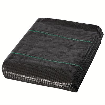 TEMU Membrane Heavy Duty - 1m X 10m Control Membrane - Garden Membrane Control - Control Fabric - Suppressant Membrane, Barrier Fabric, Matting - Black Image