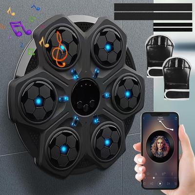 TEMU Smart~punching Boxing Music Machine Punching With-led Image