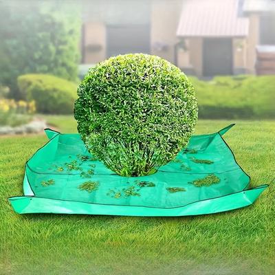 "TEMU 1 Set Of Landscape Oilcloth, 78.74 "x 78.74", Waterproof Garden Oilcloth, Leaf And Shrub Pruning Hanging Cloth, With Corner , Used For Garden Tree, Shrub And Leaf Pruning Accessories" Image