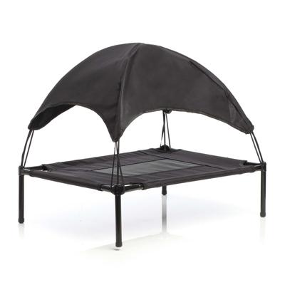 TEMU Wiltec Dog Bed With Roof Black 122 X 91 X 16 Cm Size Xl Up To 50 Kg Outdoor Cat Lounge Pet Sleeping Image