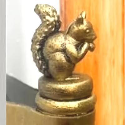 TEMU Festival Decorations Bronze Door Hinges With Unique Animal Designs, As Well As Magnetic Cabinets And Decorative Statues For Home Offices. Image