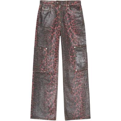 Jeans - Red - Ganni Jeans