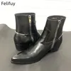 2025 Western-Cowboystiefel für Herren, Größe 39–46, Stickerei-Design, spitze Schuhe,