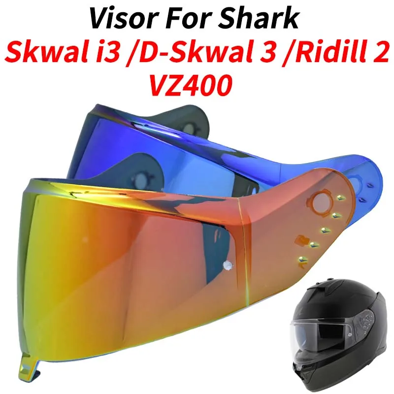 Visier für Shark Skwal i3 D-Skwal 3 Ridill 2 Helmvisiere Ersatzlinse Zubehör Capacete Windschutzscheibe D Skwal 3 VZ400 Image