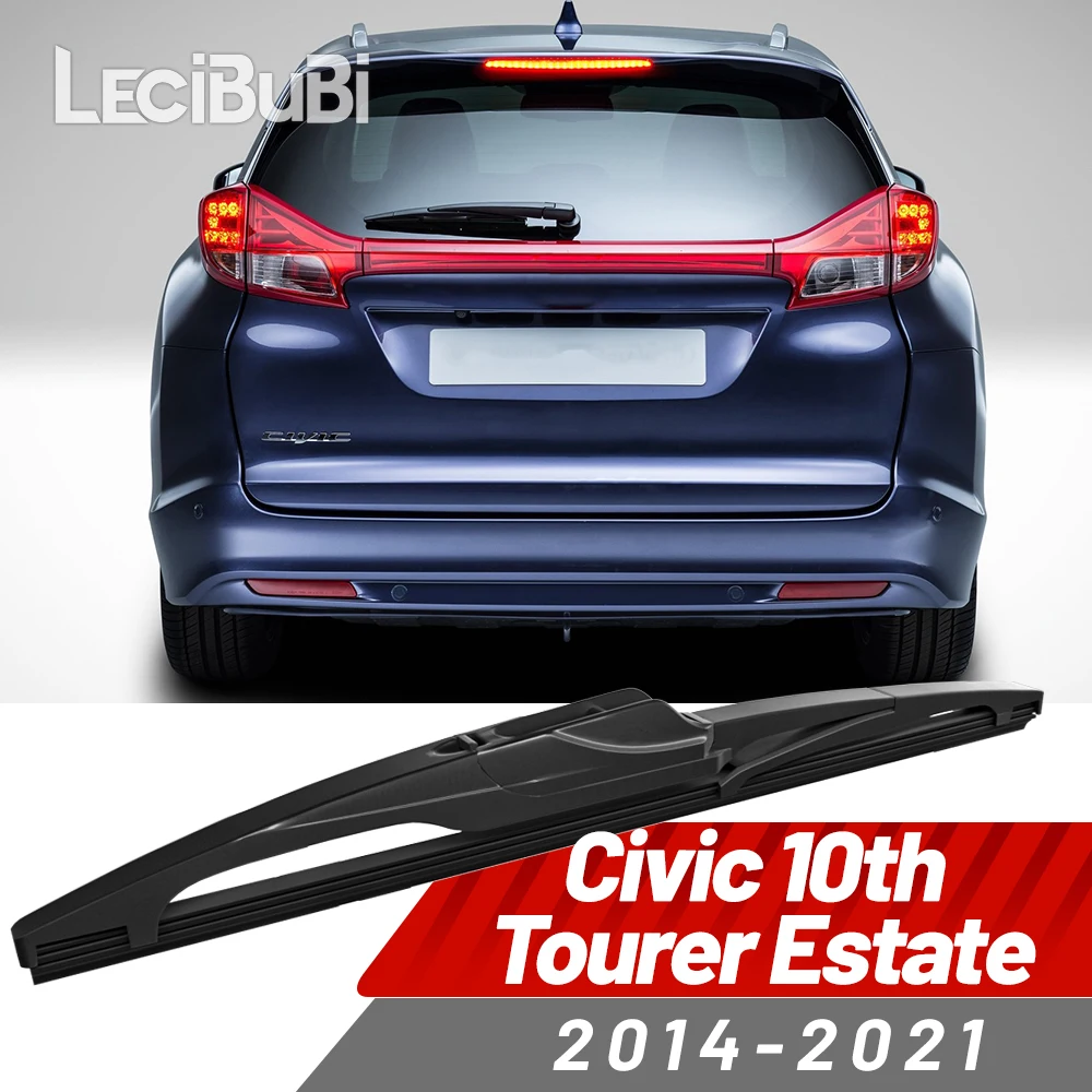 Heckscheibenwischerblatt Scheibenwischer Zubehör für Honda Civic 10th Tourer Estate 2014–2021 2015 2016 2017 2018 2019 Image