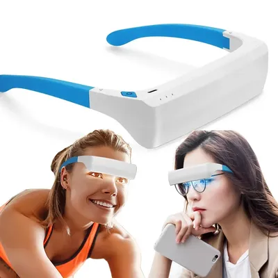SAD Light Therapy Lamp Depression Mood Therapy Glasses wearable led light anti motion sickness SAD therapy Phototherapy glasses