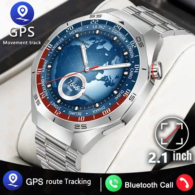2025 neue Uhr 5 MAX Outdoor Smart Uhr HD Bildschirm GPS Tracker Bluetooth Anruf Wasserdicht 100 + Image