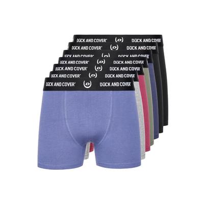 Duck and Cover - "Anvilli" Boxershorts für Herren(7er-Pack) (Bunt) Image