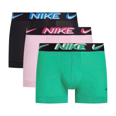Nike - Boxershorts für Herren(3er-Pack) (Schwarz/Grün/Hellrosa) Image