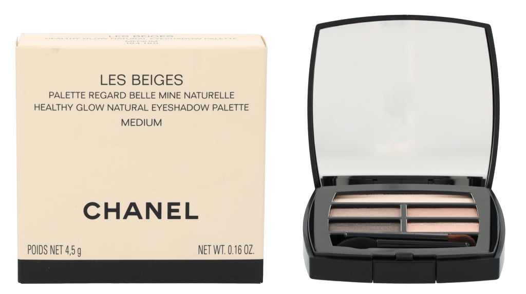 Chanel Les Beiges Healthy Glow Natural Eyeshadow Palette. Image