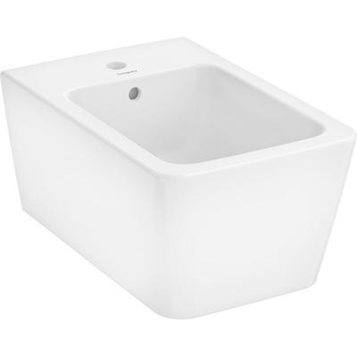 Hansgrohe Wand Bidet EluPura Q 540 mm mit Hahnloch u.Überlauf SMC weiß, 61170450 61170450 Image