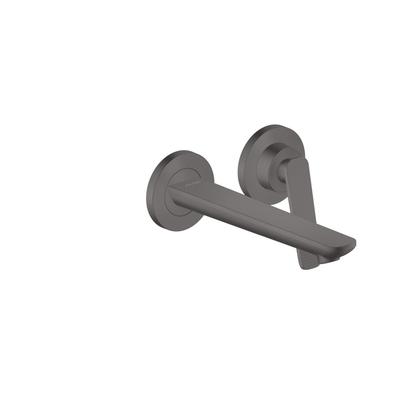 Hansgrohe 2-Loch WTA Wand Unterputz Axor Citterio C mit Auslauf 195 mm Cubic cut brushed black chr 49111340 Image