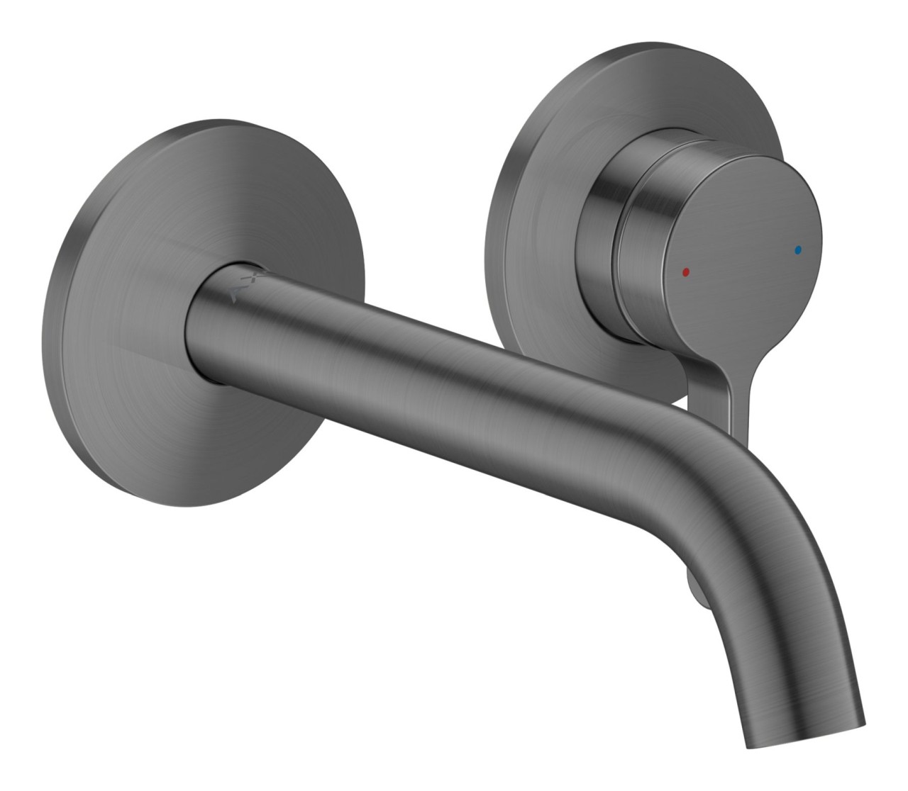 Hansgrohe Einhebel-Waschtischmischer AXOR One Unterputz Wandm. 160mm Hebelgriff brushed black chro 48170340 Image