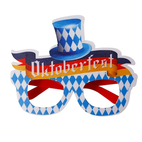 2022 neue oktoberfest brille party dekoration foto requisiten deutsch oktoberfest lustige brille rahmen Image