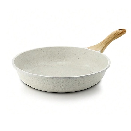 Antihaft-Bratpfanne, Omelettpfanne mit Granitbeschichtung, gesundes Kochgeschirr aus Stein, PFOA-frei Image