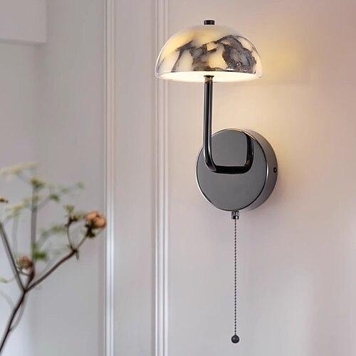 LED-Wandleuchten Marmor Minimalismus warmweißes Licht Wandleuchten modernen zeitgenössischen Stil Wohnzimmer Schlafzimmer Esszimmer Metall-Wandleuchte