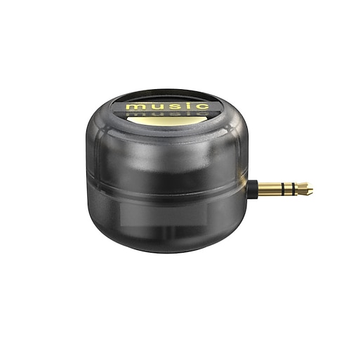 Musikverstärker-Lautsprecher für Mobiltelefone, Plug-and-Play, 5-fache Verstärkung, kristallklarer Klang, kompakter Lautsprecher für zu Hause oder unterwegs (3,5-mm-Buchse, Typ-C-Buchse) Image