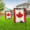 Kanada-Tag Außen Innen mit Ösen Patriotische Flagge O Kanada Haus Garten Garten Dekorationen Feiertagsbanner Schild