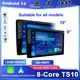 Android 14 Autoradio CarPlay Lettore multimediale Android Auto GPS 2 DIN universale 9/10 pollici Lettore WiFi stereo per auto Schermo QLED BT