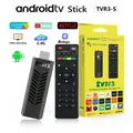 Smart Mini TV Stick Android TV TVR3-S Amlogic S905l Chromecast 4K HDR Supporto Wi-Fi 2.4G Lettore multimediale in streaming TV Box portatile