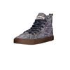 Sneaker ETHLETIC "Fair Sneaker Goto HI", Gr. 45, blau (indigo melange), Obermaterial: 100% Baumwolle; Sohle: 100% Naturkautschuk, casual, Schuhe, Fair / Vegan / Nachhaltig