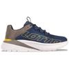 Sneaker LOTTO, Gr. 44, navy, gelb, Textil, Synthetik, mehrfarbig, sportlich, Schuhe, - besonders leicht & bequem