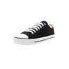 Sneaker ETHLETIC "Fair Trainer White Cap Lo Cut", Gr. 45, schwarz-weiß (jet schwarz, just weiß), Obermaterial: 100% Baumwolle; Sohle: 100% Naturkautschuk, casual, Schuhe, Fair / Vegan / Nachhaltig