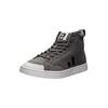 Sneaker ETHLETIC "Active Hi Cut", Gr. 38, grau (donkey grau, jet schwarz), Obermaterial: 100% Baumwolle; Futter: 100% Baumwolle; Decksohle: 100% Baumwolle; Sohle: 100% Naturkautschuk, Schuhe, Fairtrade Produkt