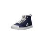 Sneaker ETHLETIC "Active Hi Cut", Gr. 41, blau (ocean blau, just weiß), Obermaterial: 100% Baumwolle; Futter: 100% Baumwolle; Decksohle: 100% Baumwolle; Sohle: 100% Naturkautschuk, Schuhe, Fairtrade Produkt