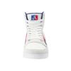 Sneaker HUMMEL "SLIMMER STADIL HIGH", Gr. 48, blau (weiß, navy), Textil, Leder, sportlich, Schuhe