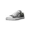 Sneaker ETHLETIC "Fair Trainer White Cap Lo Cut", Gr. 44, schwarz-weiß (letters schwarz, just weiß), Obermaterial: 100% Baumwolle; Sohle: 100% Naturkautschuk, casual, Schuhe, Fair / Vegan / Nachhaltig
