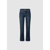 Slim-fit-Jeans PEPE JEANS "SLIM JEANS LW", Damen, Gr. 32, Länge 32, blau (used schwarz), Denim/Jeans, Obermaterial: 83% Baumwolle, 12% Viskose, 4% Elastomultiester, 1% Elasthan, casual, slim fit, Jeans, mit doppeltem Knopfverschluss