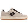 Sneaker LOTTO, Gr. 43, stone, schwarz, Synthetik, mehrfarbig, sportlich, Schuhe, - in angesagtem Y2K Design