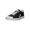 Sneaker ETHLETIC "Active Lo Cut", Gr. 47, schwarz (jet schwarz, just weiß), Obermaterial: 100% Baumwolle; Futter: 100% Baumwolle; Decksohle: 100% Baumwolle; Sohle: 100% Naturkautschuk, Schuhe, Fairtrade Produkt