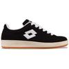 Sneaker LOTTO, Gr. 38, schwarz-weiß (schwarz, weiß), Synthetik, mehrfarbig, sportlich, Schuhe, - in angesagtem Y2K Design