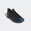 Basketballschuh ADIDAS PERFORMANCE "ANTHONY EDWARDS 1 LOW", Gr. 45, arctic night, core schwarz, screaming grün, Textil, Synthetik, sportlich, Schuhe